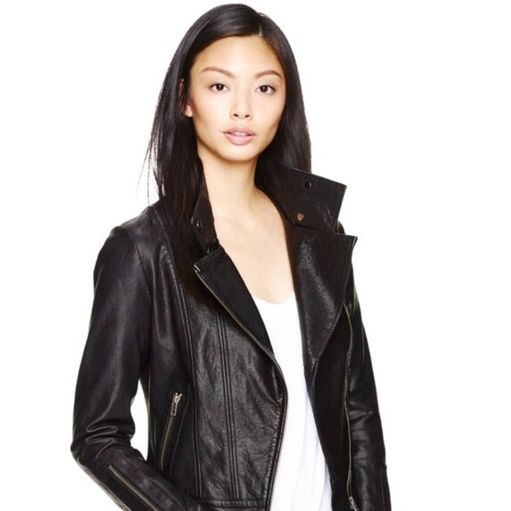Aritzia Mackage Kenya Leather Jacket in XXXS